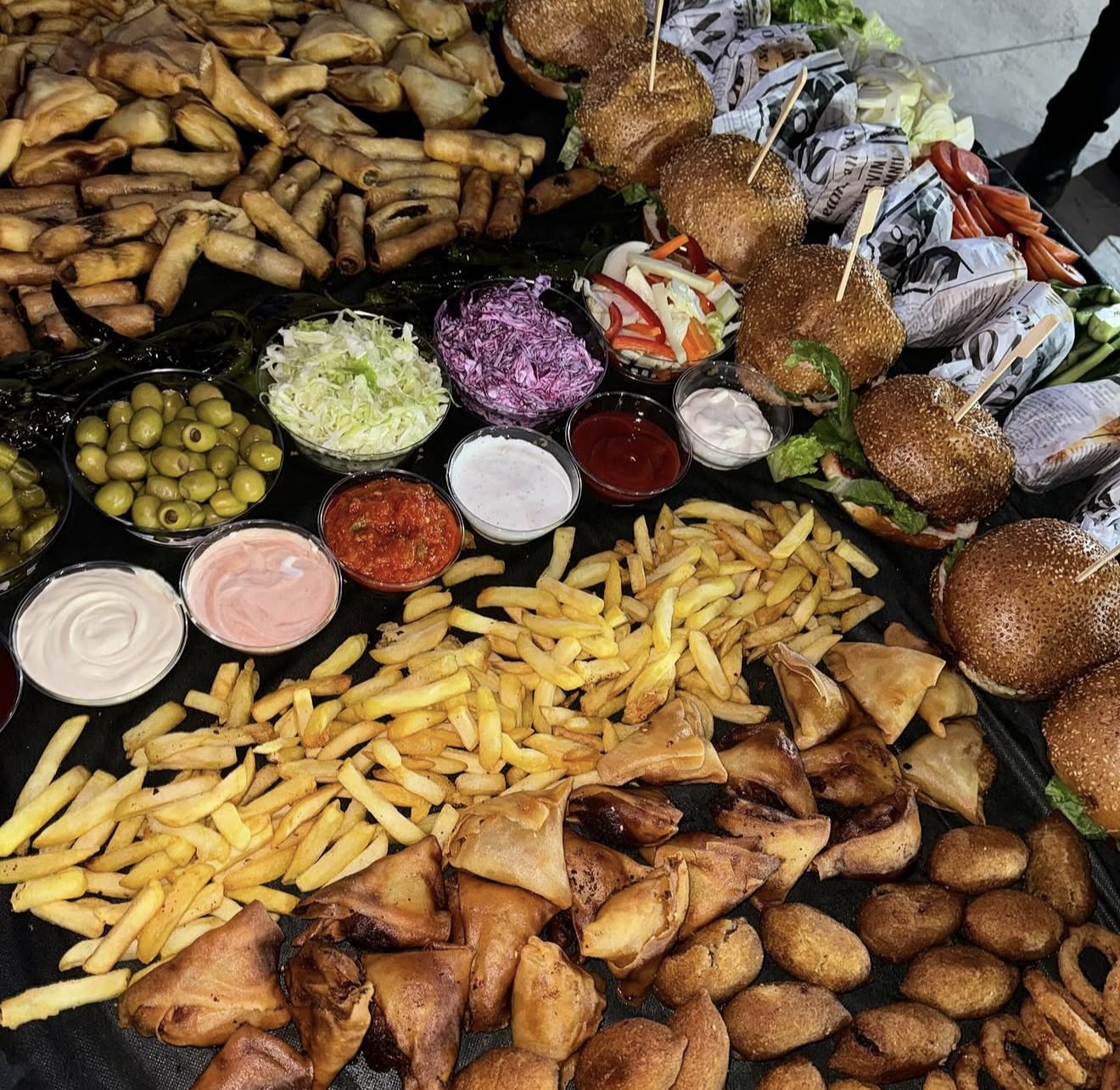 עמדת המבורגרים